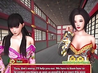 Saka, The Wicked Rouge, Luvs Entertaining Her Customers (ten) In Anime Porno Style