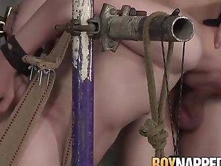 Domination & Submission Kink Teenage Chase Parker Tied Up And Fucked Doggystyle
