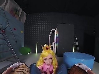 Supah Mario Xxx Parody With Braylin Bailey As Princess Peach