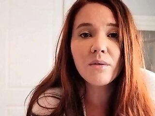 Big Hooter Brown-haired Masturbates On Webcam