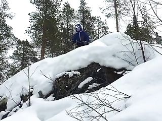Fucking Sick Drop On Skis