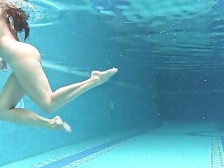 Fine Underwater Spectacle Of Sizzling Nude Stunner Sazan Cheharda