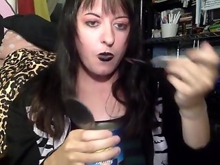 Trans Damsel Gobbles Beans On Webcam Demonstrate