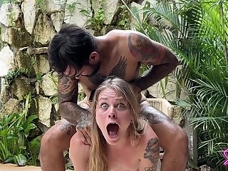 Yankee Ass-fuck Mega-bitch Pounded In The Mexican Jungle - Sammmnextdoor Date Night #17